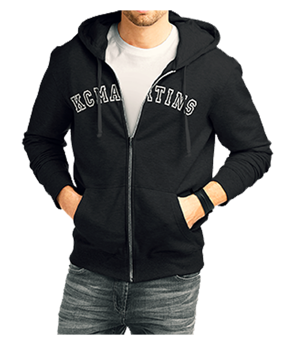 Sportish  Black hoodie - kcmartins